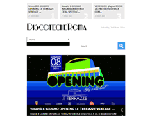 Tablet Screenshot of discotecheroma.info